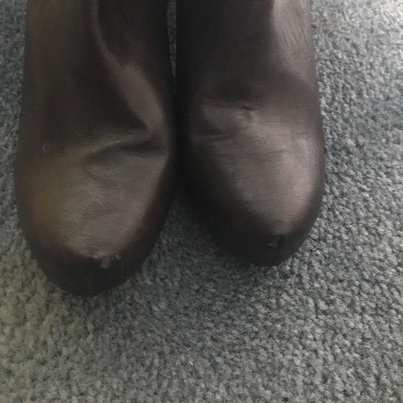 BCBGenerarion Ultra high brown platform boots - Picture 4 of 8